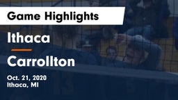 Ithaca  vs Carrollton Game Highlights - Oct. 21, 2020