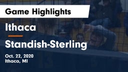 Ithaca  vs Standish-Sterling  Game Highlights - Oct. 22, 2020