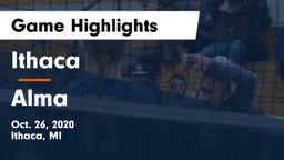 Ithaca  vs Alma  Game Highlights - Oct. 26, 2020