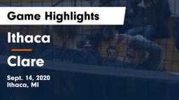 Ithaca  vs Clare  Game Highlights - Sept. 14, 2020
