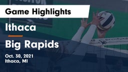 Ithaca  vs Big Rapids Game Highlights - Oct. 30, 2021
