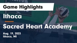 Ithaca  vs Sacred Heart Academy Game Highlights - Aug. 19, 2023