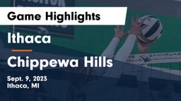 Ithaca  vs Chippewa Hills Game Highlights - Sept. 9, 2023