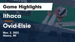 Ithaca  vs Ovid-Elsie  Game Highlights - Nov. 2, 2023