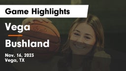 Vega  vs Bushland  Game Highlights - Nov. 16, 2023
