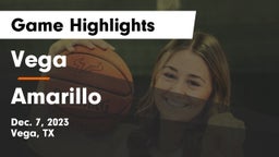 Vega  vs Amarillo  Game Highlights - Dec. 7, 2023