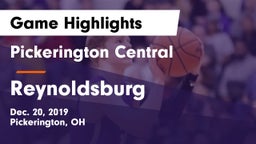 Pickerington Central  vs Reynoldsburg  Game Highlights - Dec. 20, 2019