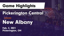 Pickerington Central  vs New Albany  Game Highlights - Feb. 2, 2021