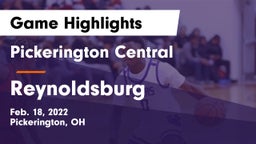 Pickerington Central  vs Reynoldsburg  Game Highlights - Feb. 18, 2022