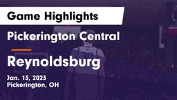 Pickerington Central  vs Reynoldsburg  Game Highlights - Jan. 13, 2023