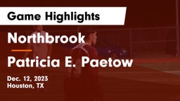 Northbrook  vs Patricia E. Paetow  Game Highlights - Dec. 12, 2023