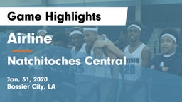 Airline  vs Natchitoches Central  Game Highlights - Jan. 31, 2020