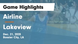 Airline  vs Lakeview  Game Highlights - Dec. 21, 2020