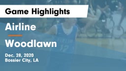 Airline  vs Woodlawn  Game Highlights - Dec. 28, 2020