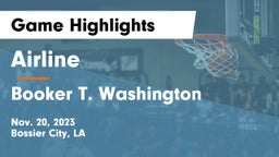Airline  vs Booker T. Washington  Game Highlights - Nov. 20, 2023