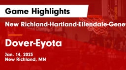 New Richland-Hartland-Ellendale-Geneva  vs Dover-Eyota  Game Highlights - Jan. 14, 2023