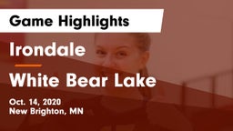Irondale  vs White Bear Lake  Game Highlights - Oct. 14, 2020