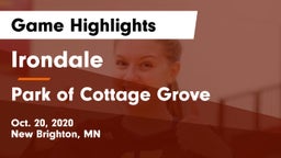 Irondale  vs Park of Cottage Grove Game Highlights - Oct. 20, 2020