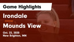 Irondale  vs Mounds View  Game Highlights - Oct. 23, 2020