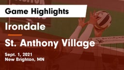 Irondale  vs St. Anthony Village  Game Highlights - Sept. 1, 2021