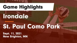 Irondale  vs St. Paul Como Park Game Highlights - Sept. 11, 2021