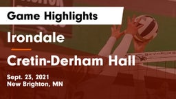 Irondale  vs Cretin-Derham Hall  Game Highlights - Sept. 23, 2021