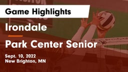 Irondale  vs Park Center Senior  Game Highlights - Sept. 10, 2022
