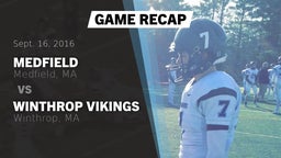 Recap: Medfield  vs. Winthrop Vikings 2016