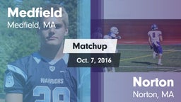 Matchup: Medfield  vs. Norton  2016