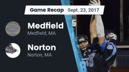 Recap: Medfield  vs. Norton  2017