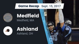 Recap: Medfield  vs. Ashland  2017