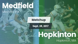 Matchup: Medfield  vs. Hopkinton  2017