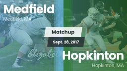 Matchup: Medfield  vs. Hopkinton  2016