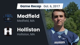 Recap: Medfield  vs. Holliston  2017