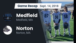 Recap: Medfield  vs. Norton  2018