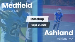 Matchup: Medfield  vs. Ashland  2018