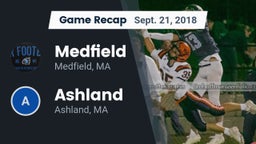 Recap: Medfield  vs. Ashland  2018