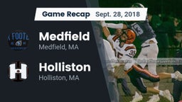 Recap: Medfield  vs. Holliston  2018