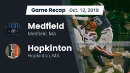 Recap: Medfield  vs. Hopkinton  2018