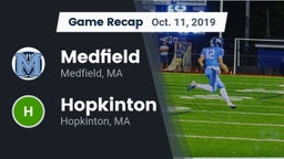 Recap: Medfield  vs. Hopkinton  2019