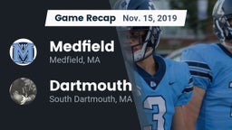 Recap: Medfield  vs. Dartmouth  2019