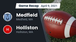 Recap: Medfield  vs. Holliston  2021