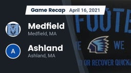 Recap: Medfield  vs. Ashland  2021