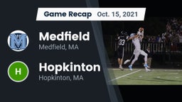 Recap: Medfield  vs. Hopkinton  2021