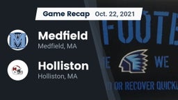 Recap: Medfield  vs. Holliston  2021