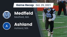 Recap: Medfield  vs. Ashland  2021