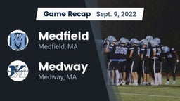 Recap: Medfield  vs. Medway  2022