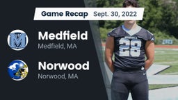 Recap: Medfield  vs. Norwood  2022
