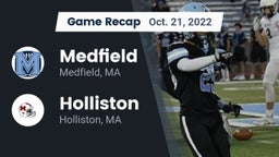 Recap: Medfield  vs. Holliston  2022