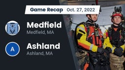 Recap: Medfield  vs. Ashland  2022